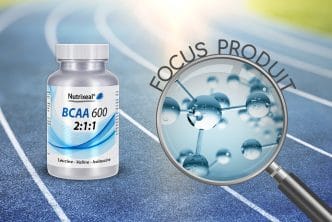 Focus produit sur les BCAA, acides aminés branchés, Nutrixeal.
